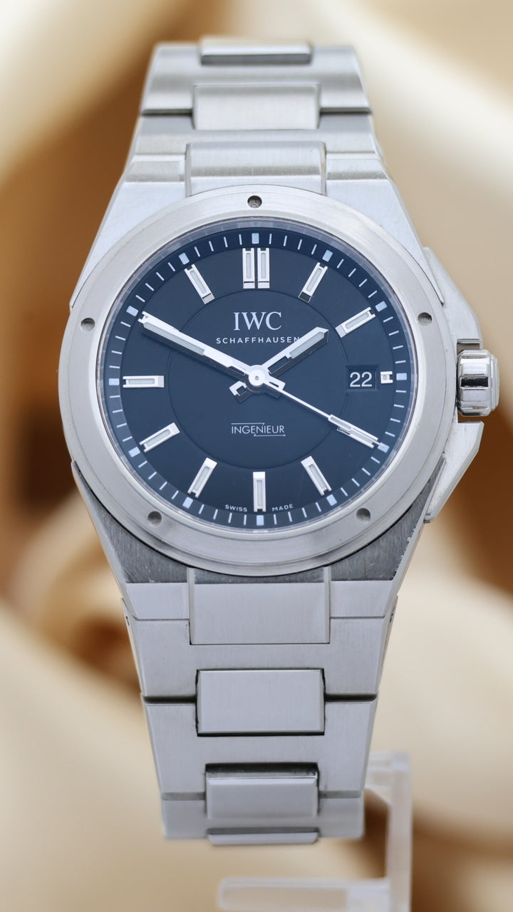 IWC Ingenieur 40mm Automatik Herrenuhr IW323902 - Thumbnail