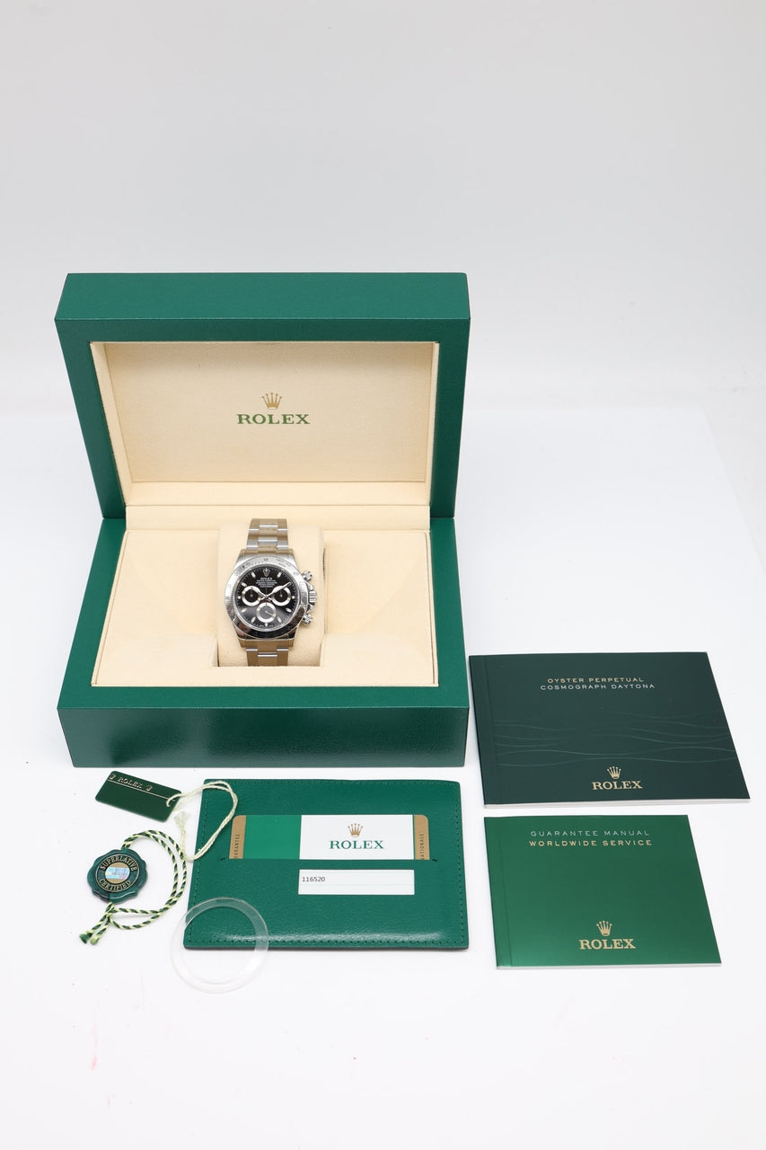 Rolex Daytona 40mm Automatik 2016 116520 - Papiere und oder Lieferumfang