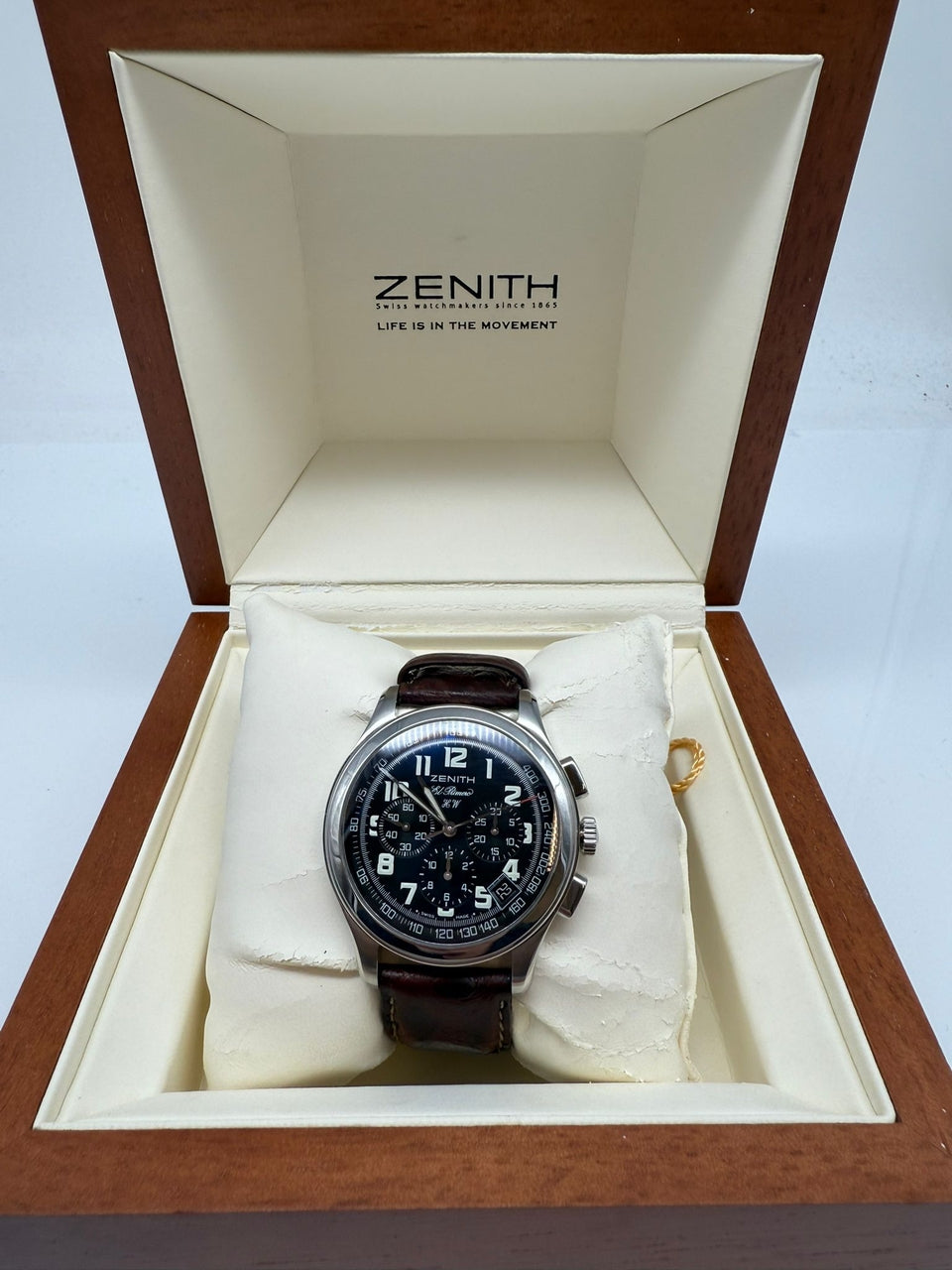 Zenith El Primero Chronograph Handaufzug 40mm 01.0500.420 - Papiere und oder Lieferumfang