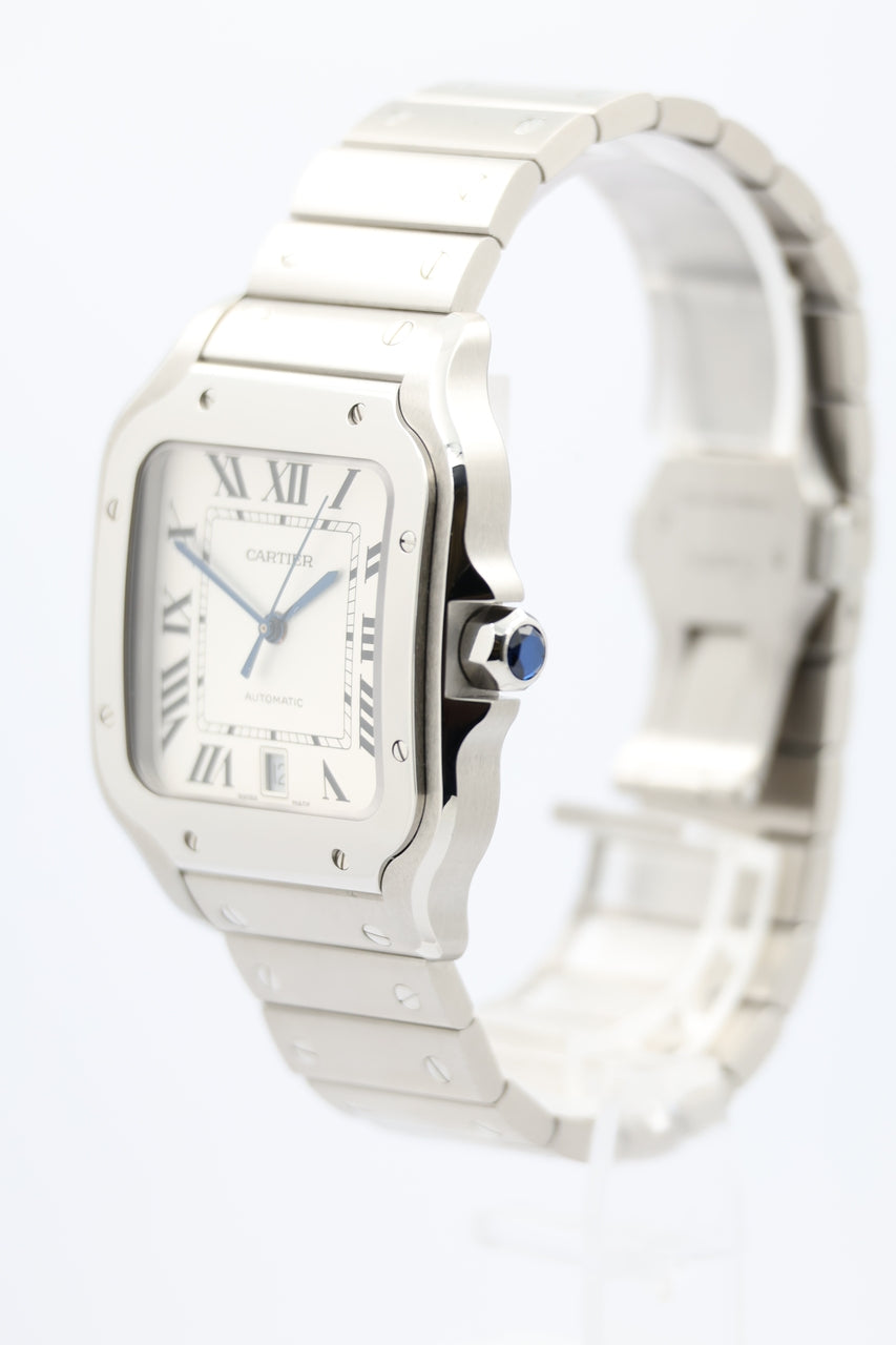 Cartier Santos Large Automatik Herrenuhr WSSA0009 - Detailansicht 1