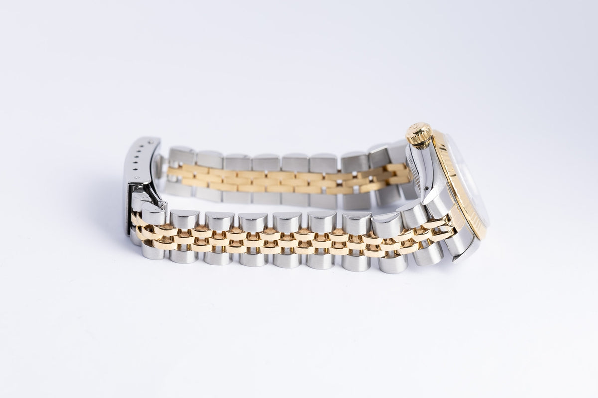 Rolex Datejust Lady Blau Stahl/Gold 67193 - Detailansicht 6