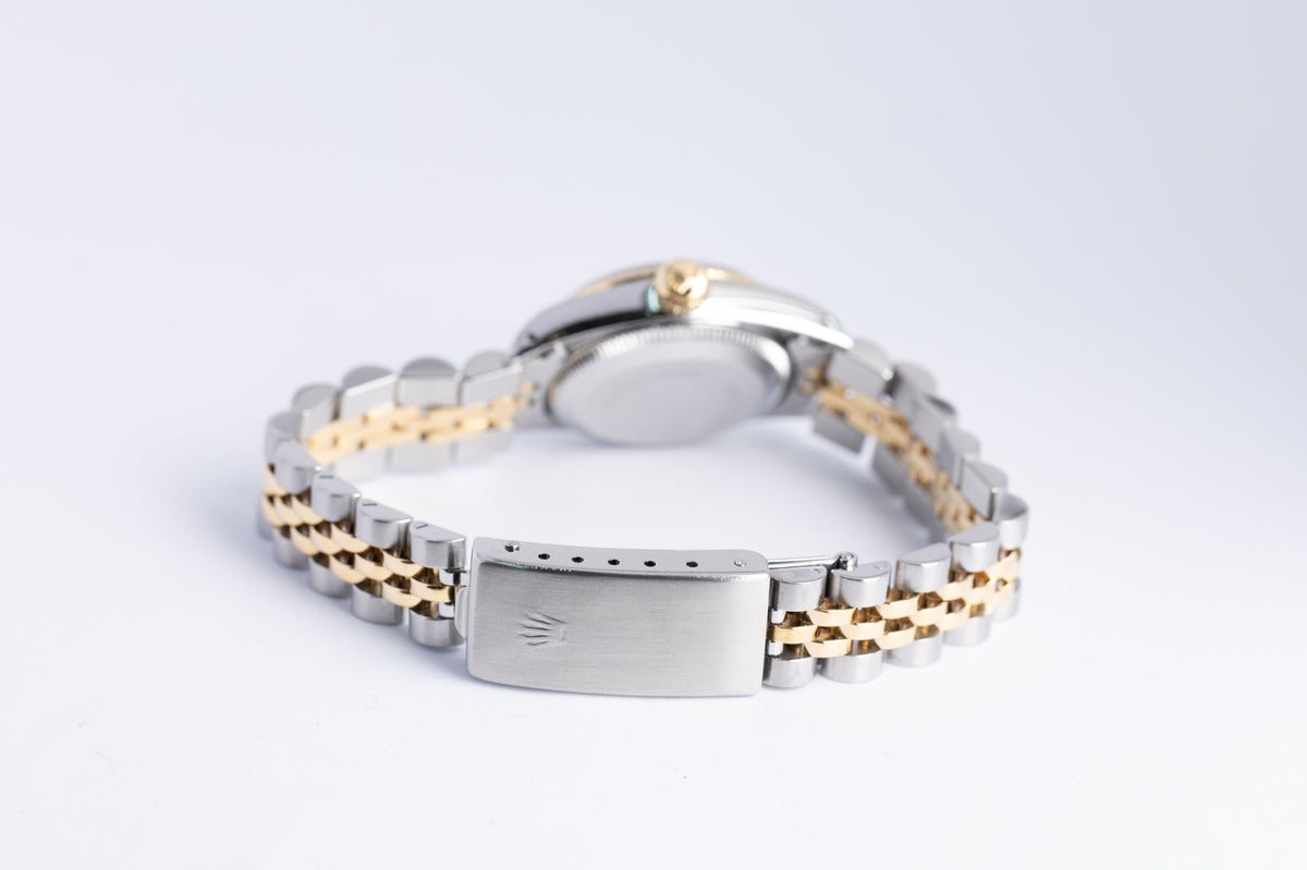 Rolex Datejust Lady Blau Stahl/Gold 67193 - Detailansicht 7