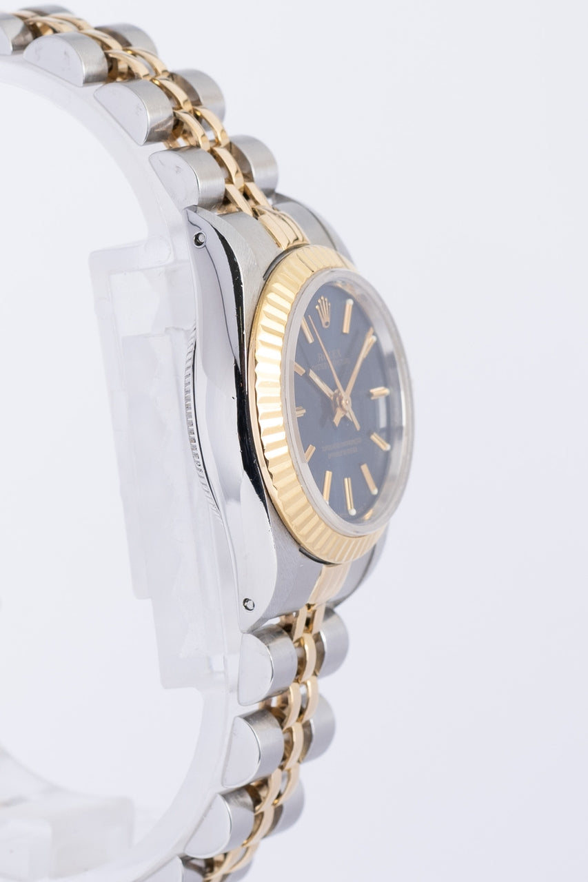 Rolex Datejust Lady Blau Stahl/Gold 67193 - Detailansicht 1