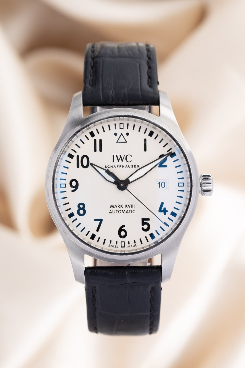 IWC Fliegeruhr Mark XVIII 40mm Automatik Herrenuhr IW327012 - Thumbnail