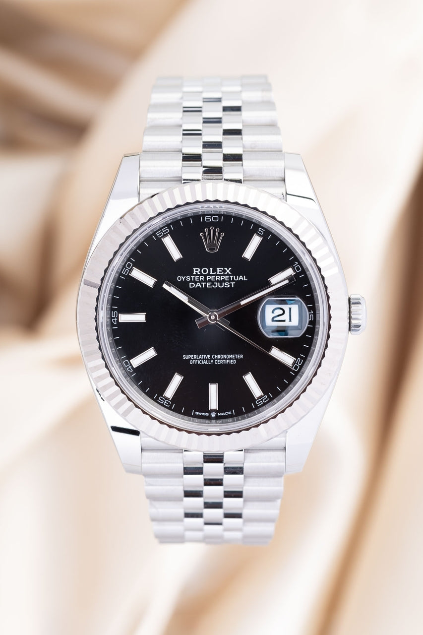 Rolex Datejust 41mm Schwarz Automatik  126334 - Thumbnail