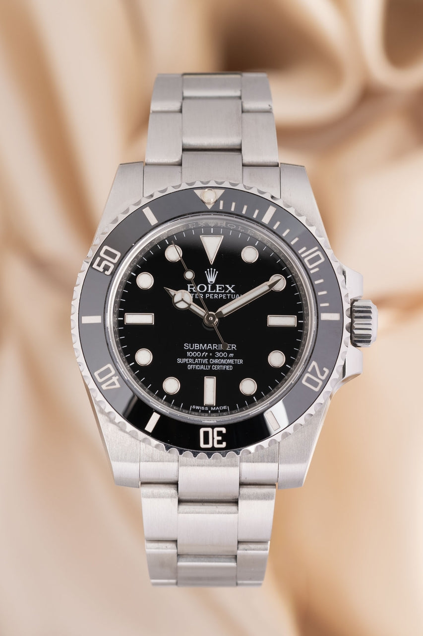 Rolex Submariner No Date 40mm Automatik Herrenuhr 114060 - Thumbnail