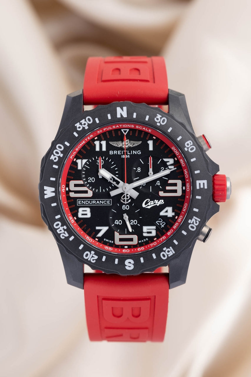 Breitling Endurance Pro "Hiroshima Carp Limited Edition" Quarz Herrenuhr 44mm  X82310 - Thumbnail