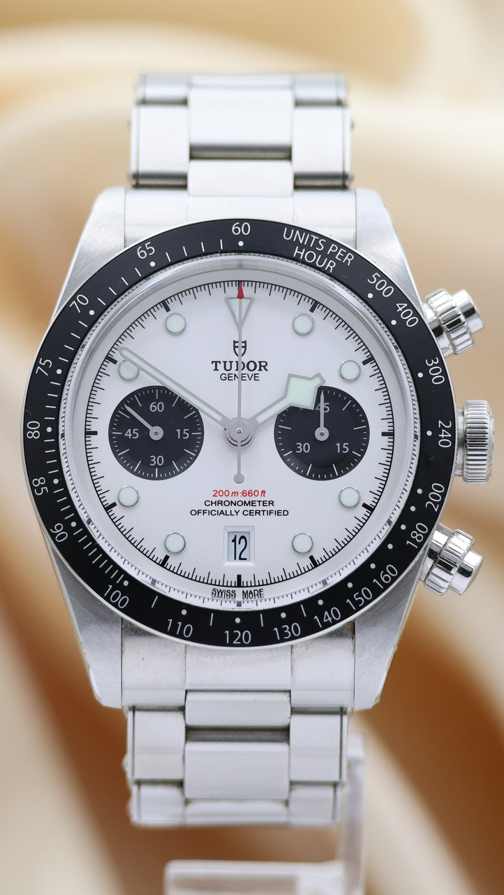 Tudor Black Bay Chrono Panda 41mm Automatik  79360N Box