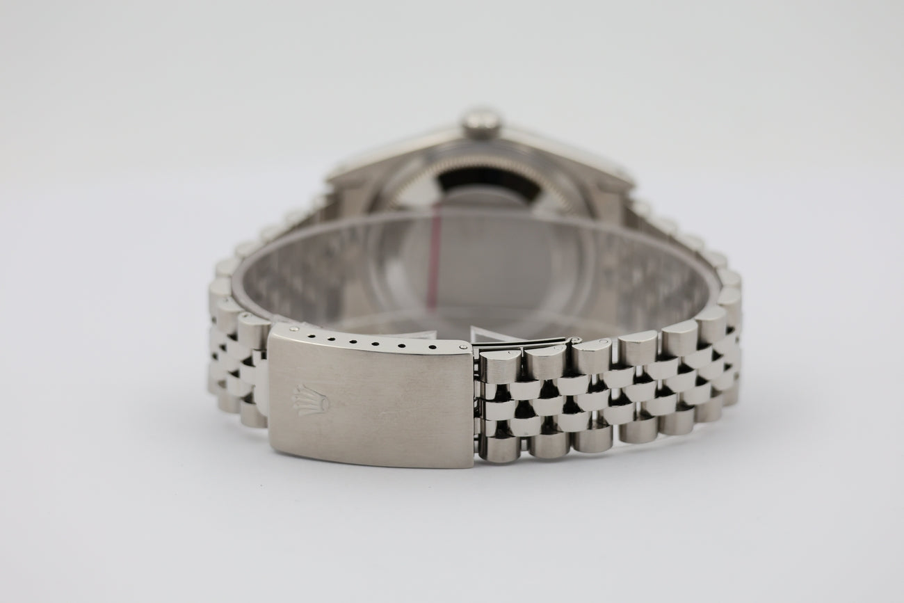 Rolex Datejust 36 Automatik Herrenuhr Stahl 16234 - Detail view 5