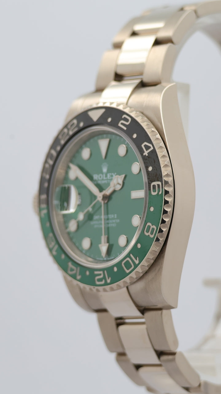 Rolex GMT-Master II 40mm „Sprite“ Weißgold Herrenuhr 126729VTNR - Detailansicht 8