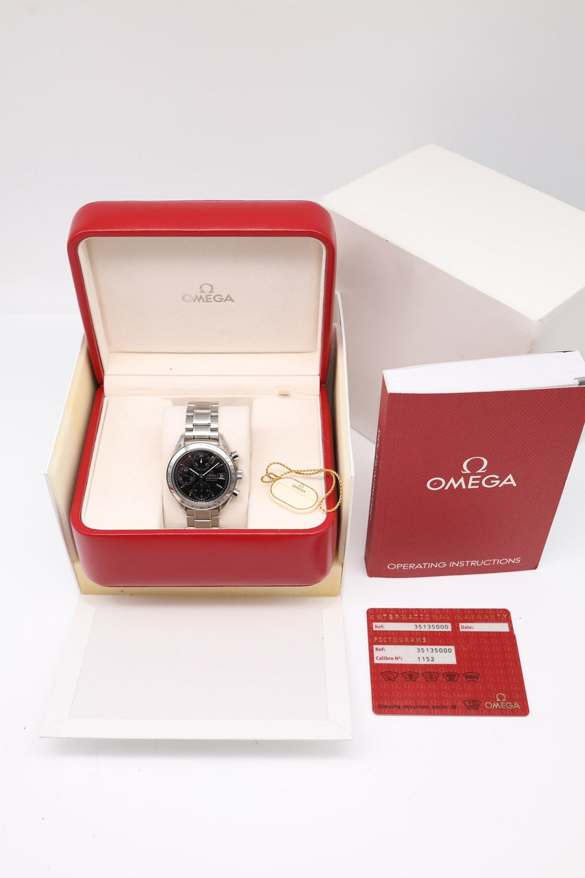 Omega Speedmaster Date 39mm Automatik 35135000 - Papiere und oder Lieferumfang