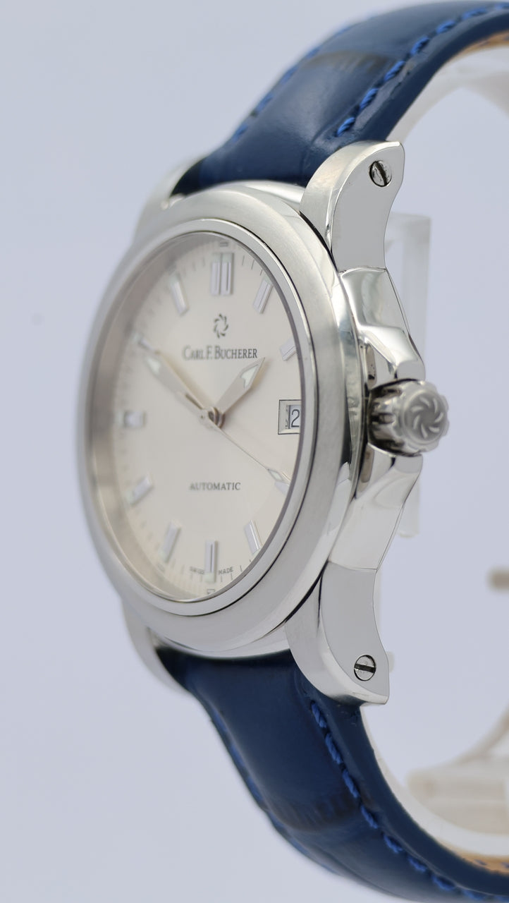 Carl F. Bucherer  Patravi 37mm Automatik  10617.08A Box + og. Papiere
