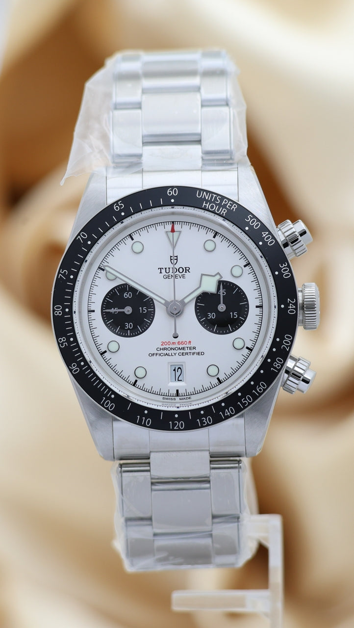 Tudor Black Bay Chrono Weiß NEU 79360N - Thumbnail