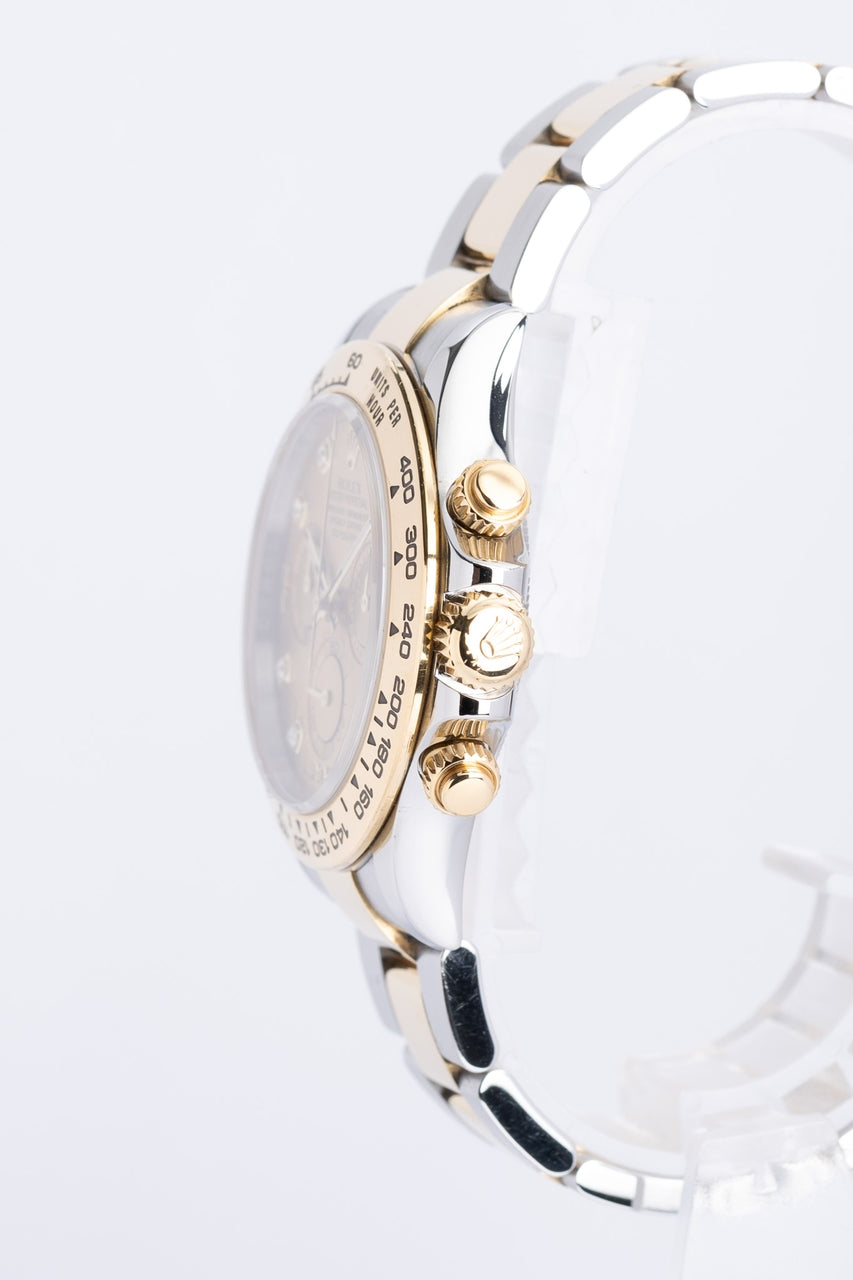 Rolex Daytona Stahl/Gold Diamond Dial 116503 - Detailansicht 2