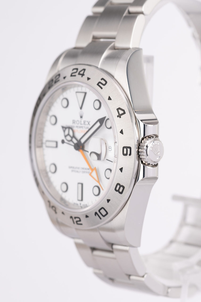 Rolex Explorer II Automatik Herrenuhr Weiß  226570 - Detailansicht 2