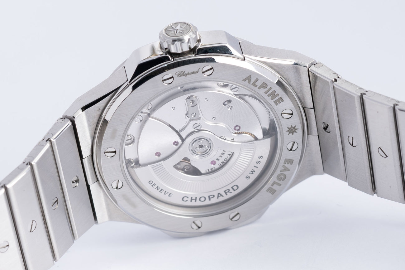 Chopard Alpine Eagle 41mm Automatik Herrenuhr Grau 298600-3002 - Detailansicht 9