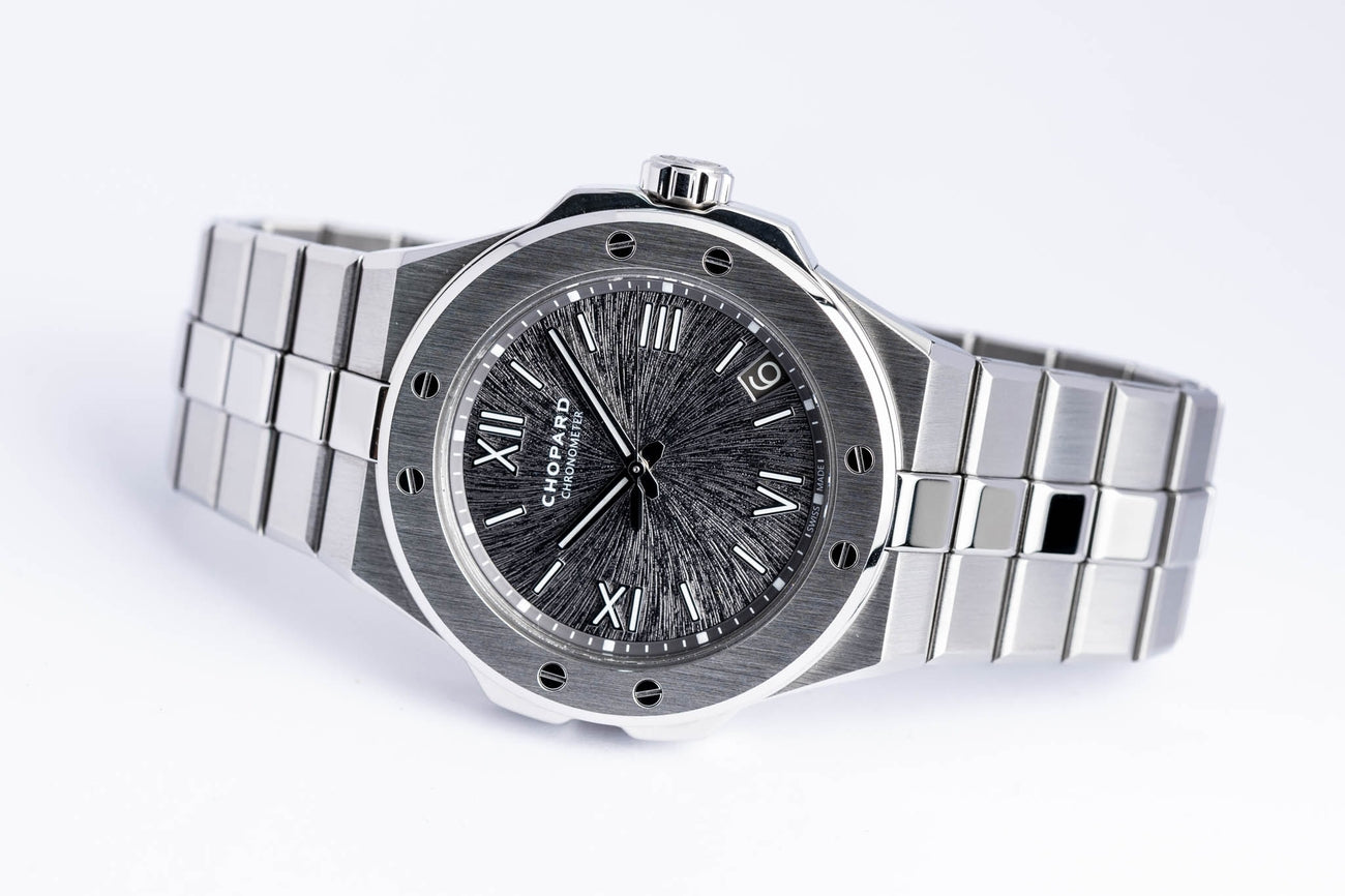 Chopard Alpine Eagle 41mm Automatik Herrenuhr Grau 298600-3002 - Detailansicht 10