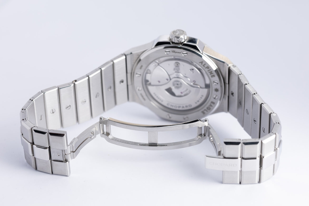 Chopard Alpine Eagle 41mm Automatik Herrenuhr Grau 298600-3002 - Detailansicht 8