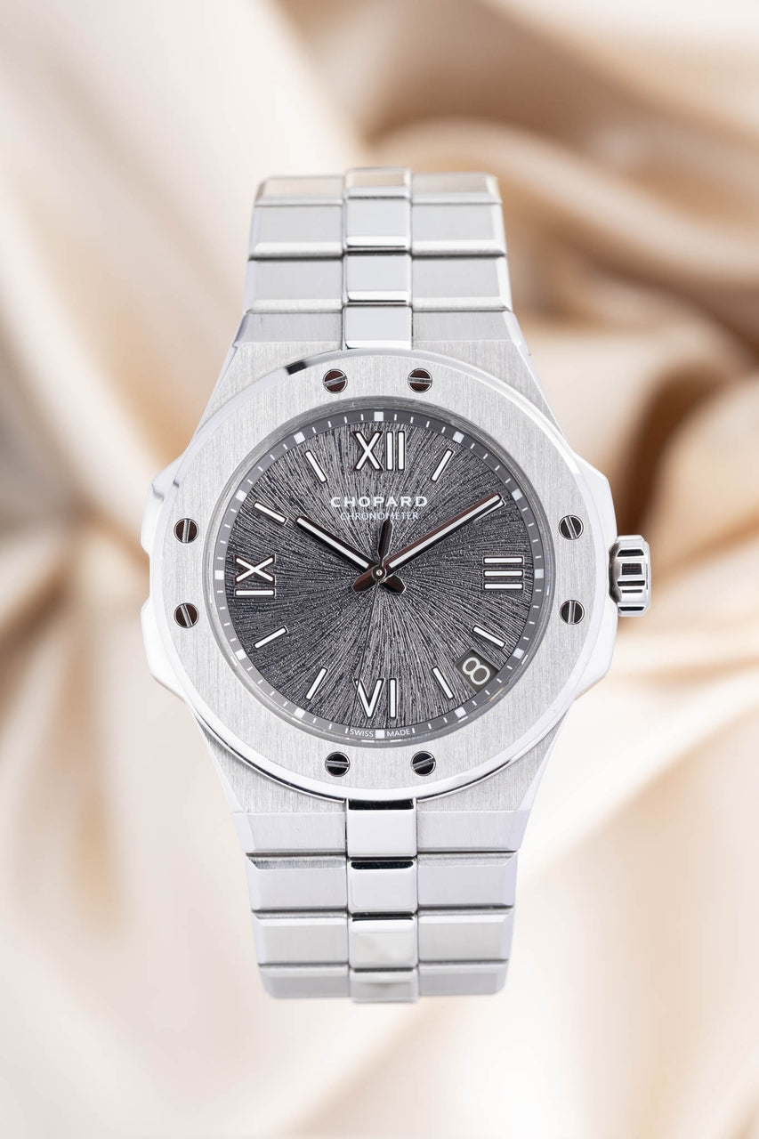 Chopard Alpine Eagle 41mm Automatik Herrenuhr Grau 298600-3002 - Thumbnail