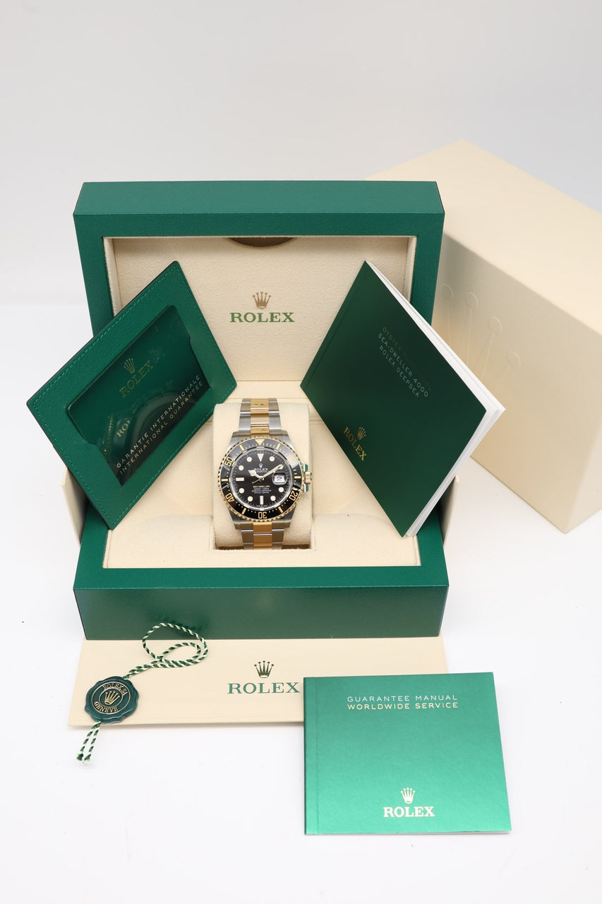 Rolex Sea-Dweller Automatik Stahl/Gold 126603 - Papiere und oder Lieferumfang