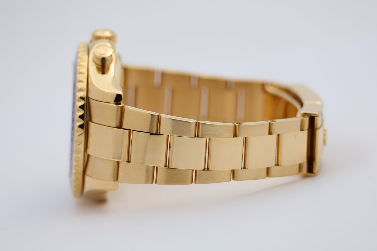 Rolex  Yacht-Master II Automatik Herrenuhr Vollgoldold 44mm 116688 - Detailansicht 3