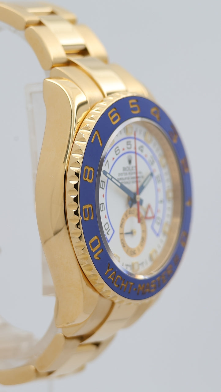 Rolex  Yacht-Master II Automatik Herrenuhr Vollgoldold 44mm 116688 - Detailansicht 8