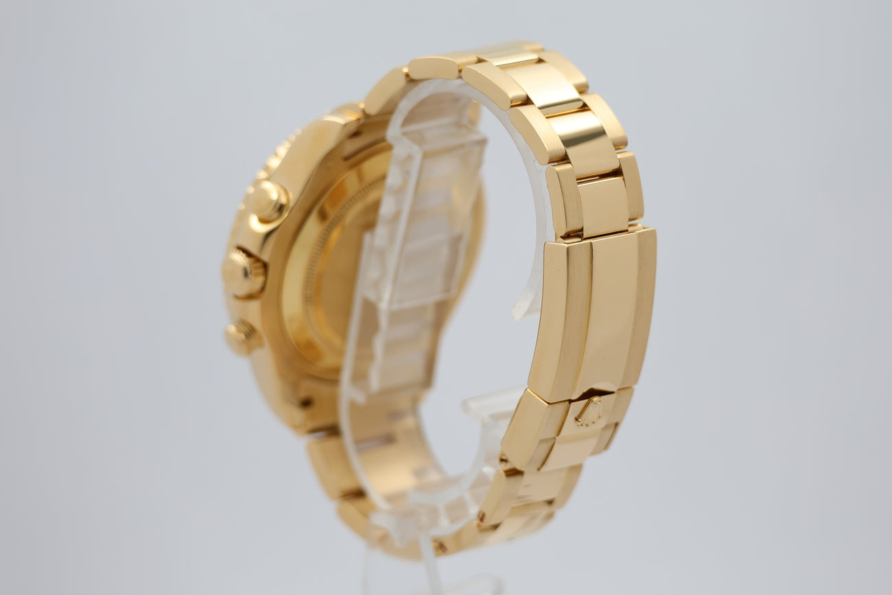 Rolex  Yacht-Master II Automatik Herrenuhr Vollgoldold 44mm 116688 - Detailansicht 2