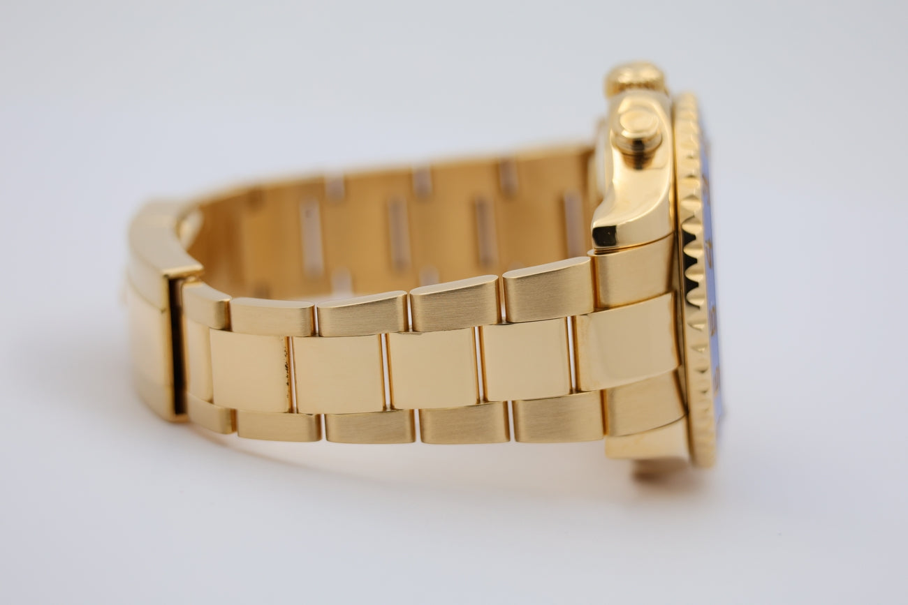 Rolex  Yacht-Master II Automatik Herrenuhr Vollgoldold 44mm 116688 - Detailansicht 4