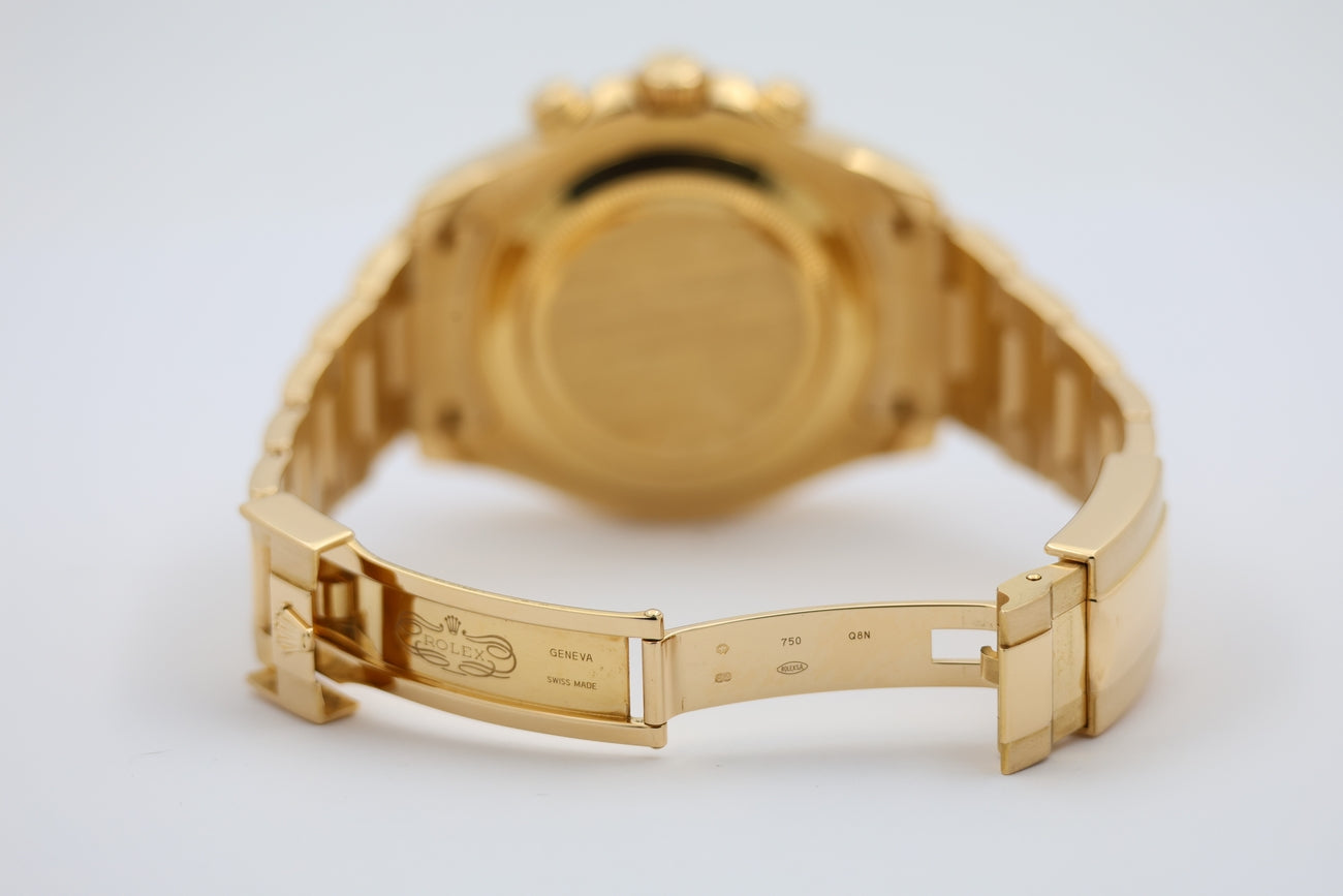 Rolex  Yacht-Master II Automatik Herrenuhr Vollgoldold 44mm 116688 - Detailansicht 6