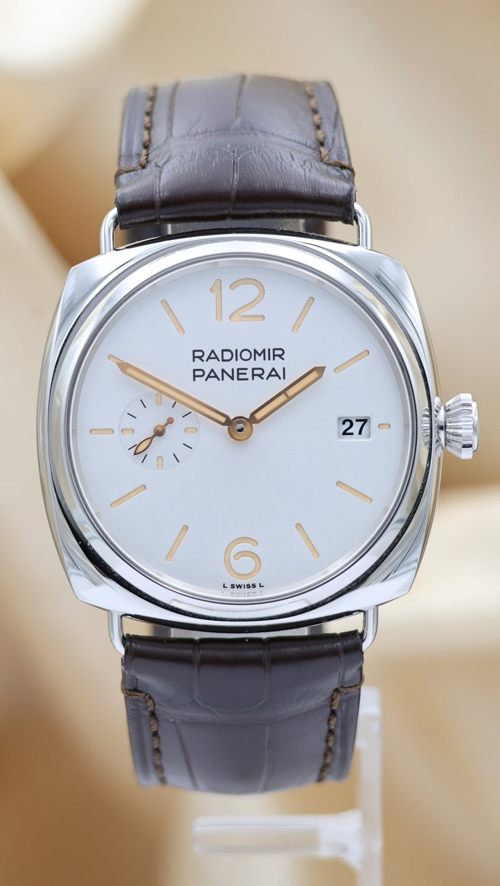 Panerai Radiomir Quaranta Automatik Herrenuhr PAM01570 Box + og. Papiere