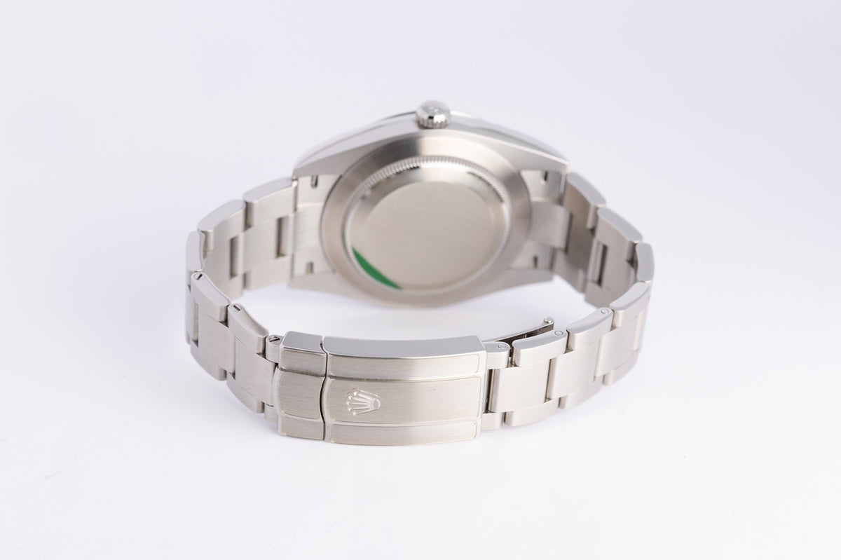 Rolex Oyster Perpetual 41mm Automatik Herrenuhr Grün 124300 - Detailansicht 7