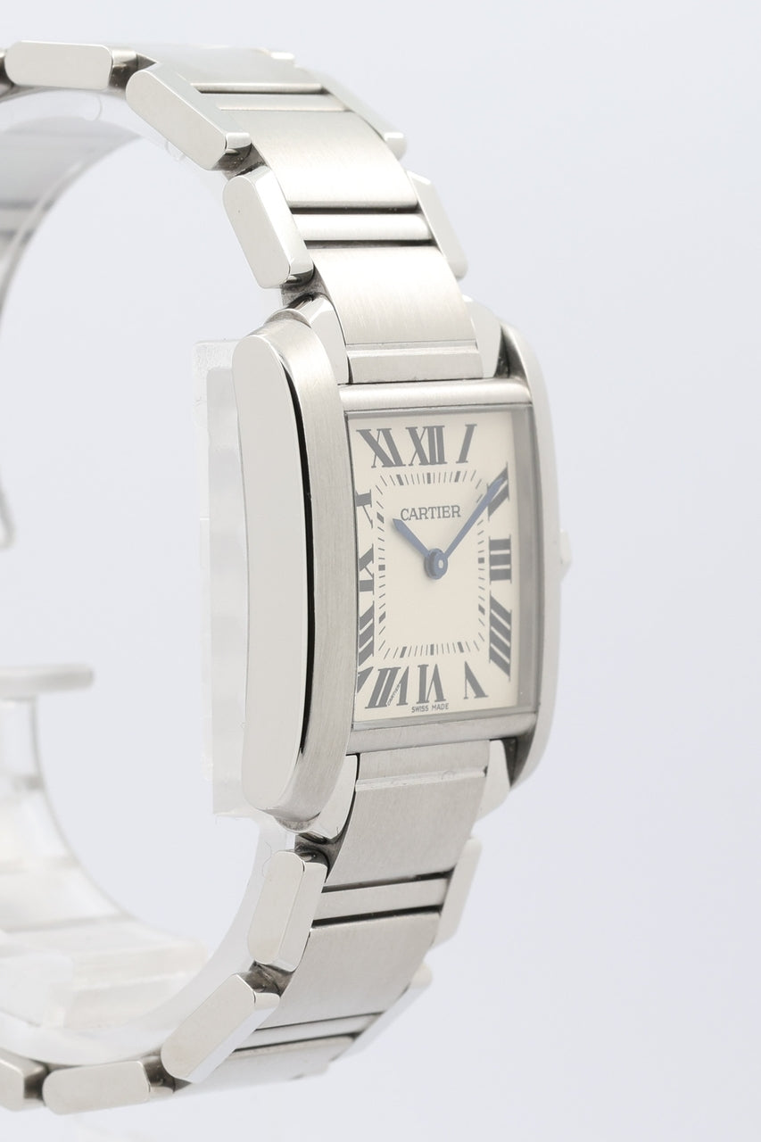 Cartier Tank Française Quarz 25mm Damenuhr WSTA0005 - Detailansicht 2
