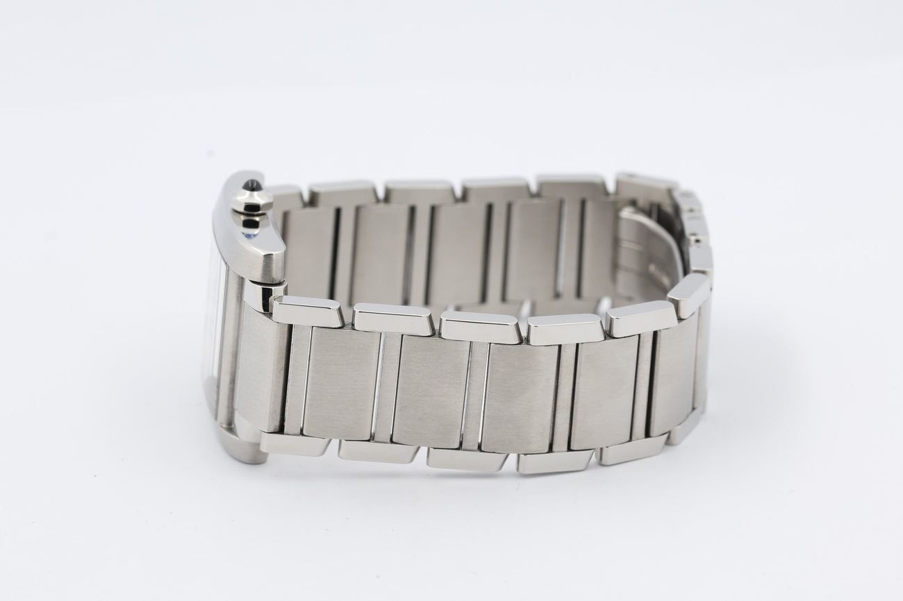 Cartier Tank Française Quarz 25mm Damenuhr WSTA0005 - Detailansicht 5