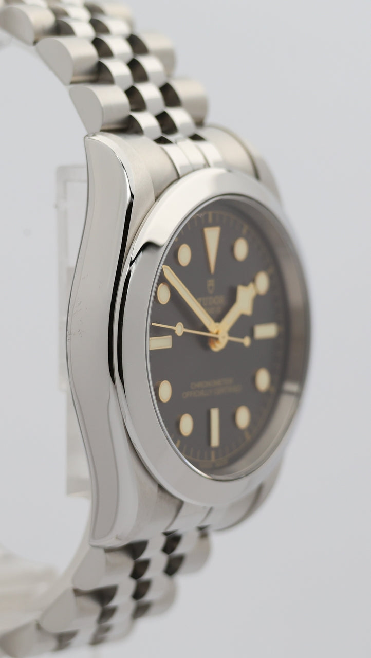 Tudor Prince Black Bay Automatik Herrenuhr Stahl 39mm 79660 - Detailansicht 8