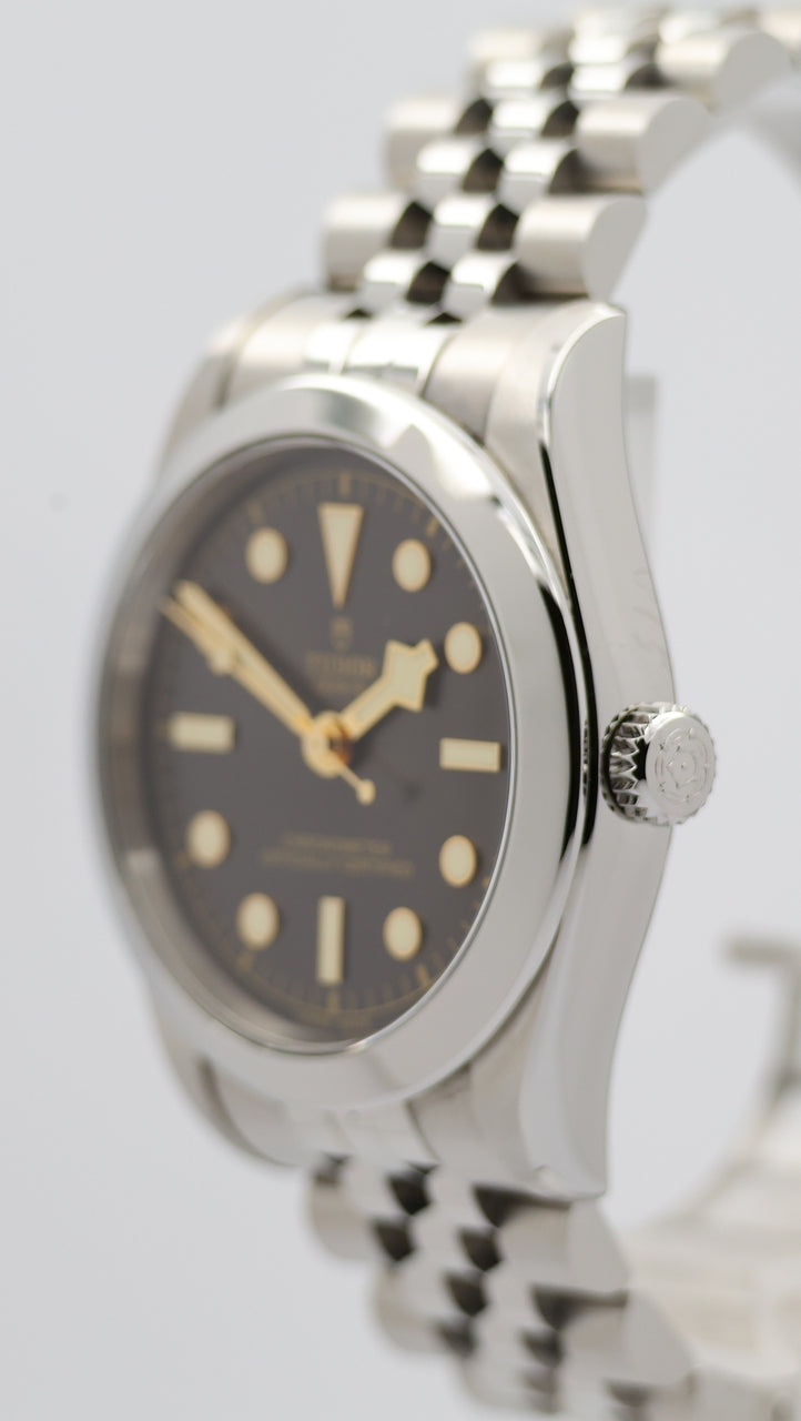 Tudor Prince Black Bay Automatik Herrenuhr Stahl 39mm 79660 - Detailansicht 7