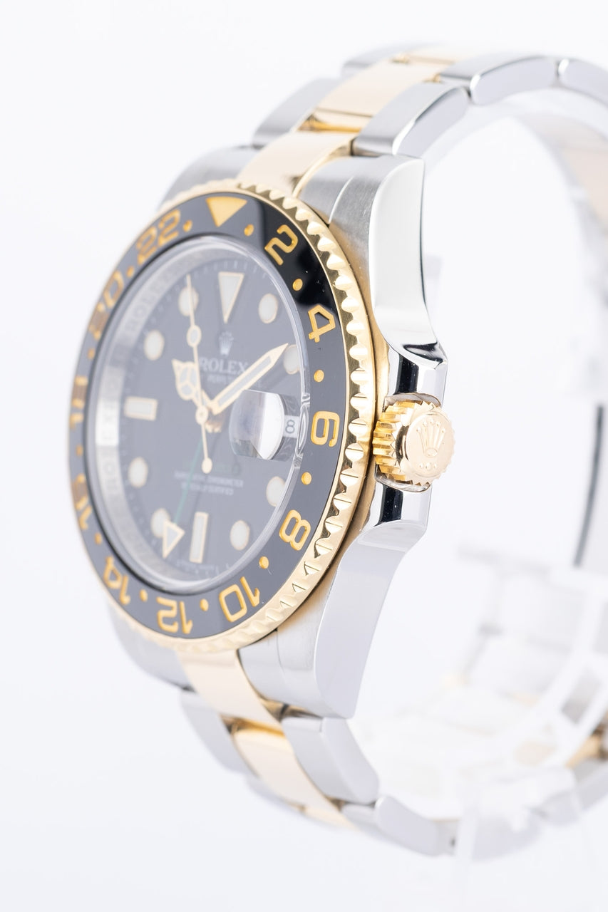 Rolex GMT-Master II Stahl/Gold Automatik LC100 Servicehistorie 116713LN - Detailansicht 2