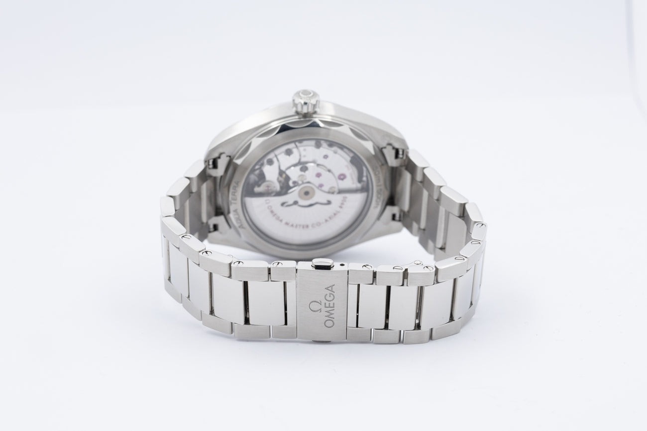 Omega Seamaster Aqua Terra 41mm Blau Automatik 22010412103 - Detailansicht 7
