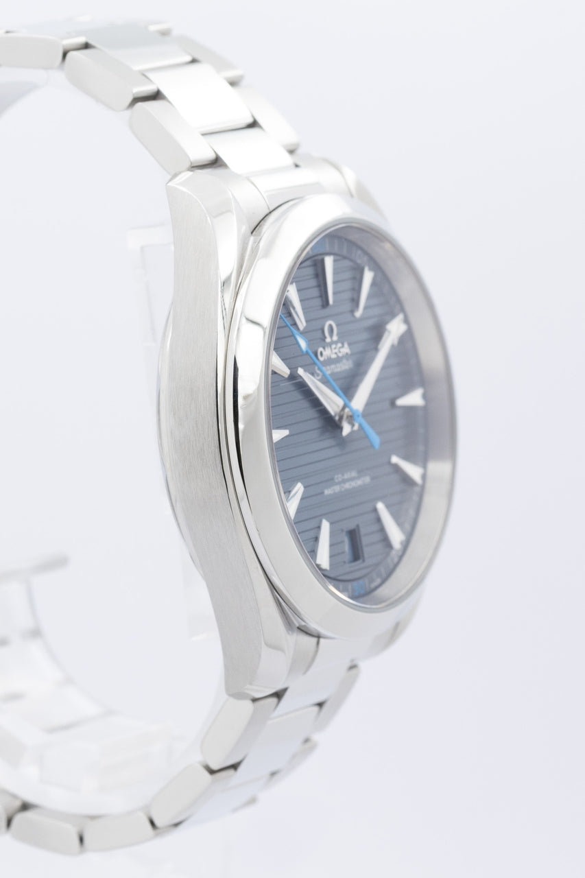 Omega Seamaster Aqua Terra 41mm Blau Automatik 22010412103 - Detailansicht 1