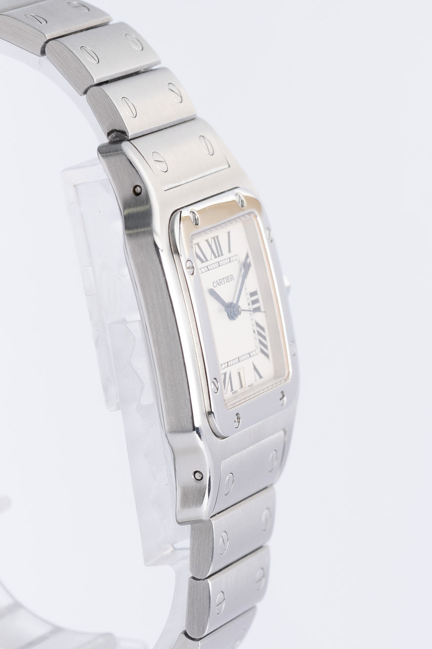 Cartier Santos Galbée Quarz Damenuhr 1564 - Detailansicht 1