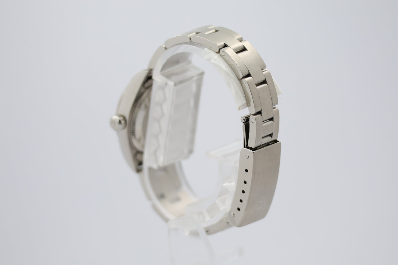Rolex Oyster Perpetual 25mm Automatik Blau 76080 - Detailansicht 2