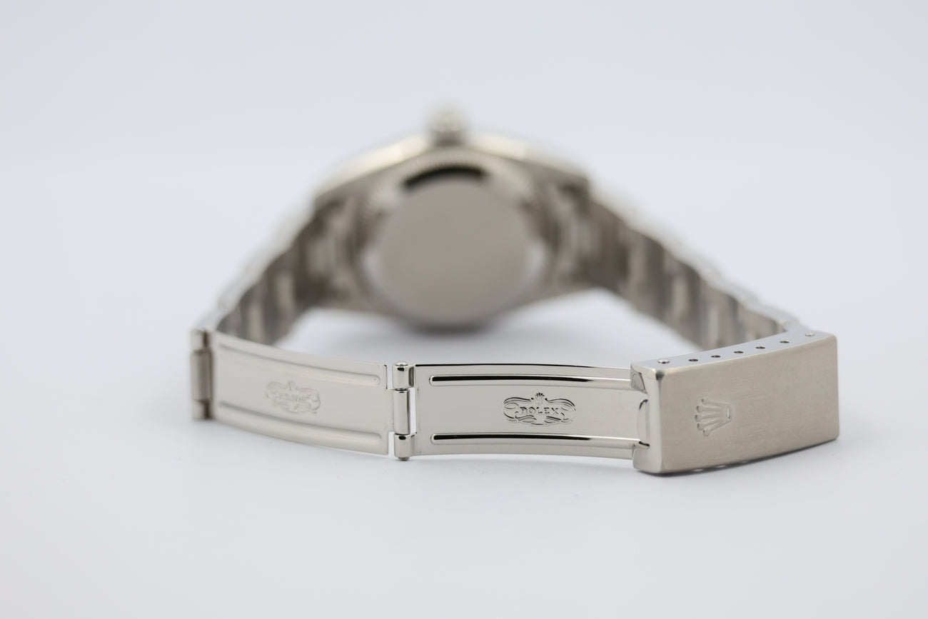 Rolex Oyster Perpetual 25mm Automatik Blau 76080 - Detailansicht 6