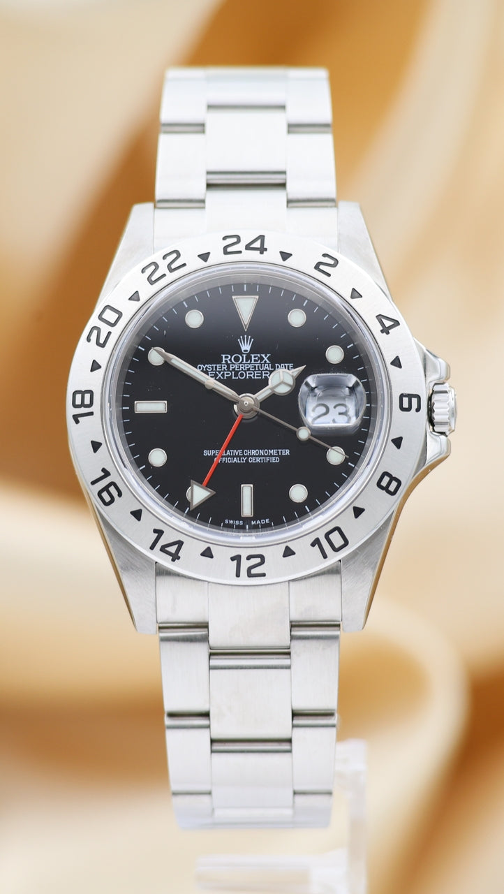 Rolex Explorer II 40mm Automatik Herrenuhr 16570 - Main product image
