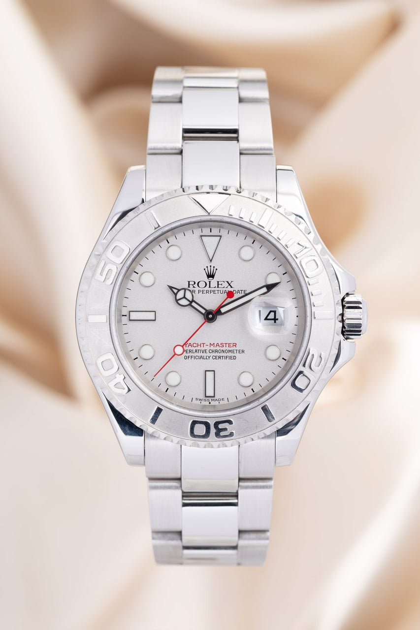 Rolex Yacht-Master Automatik Herrenuhr Stahl 40mm 16622 - Thumbnail