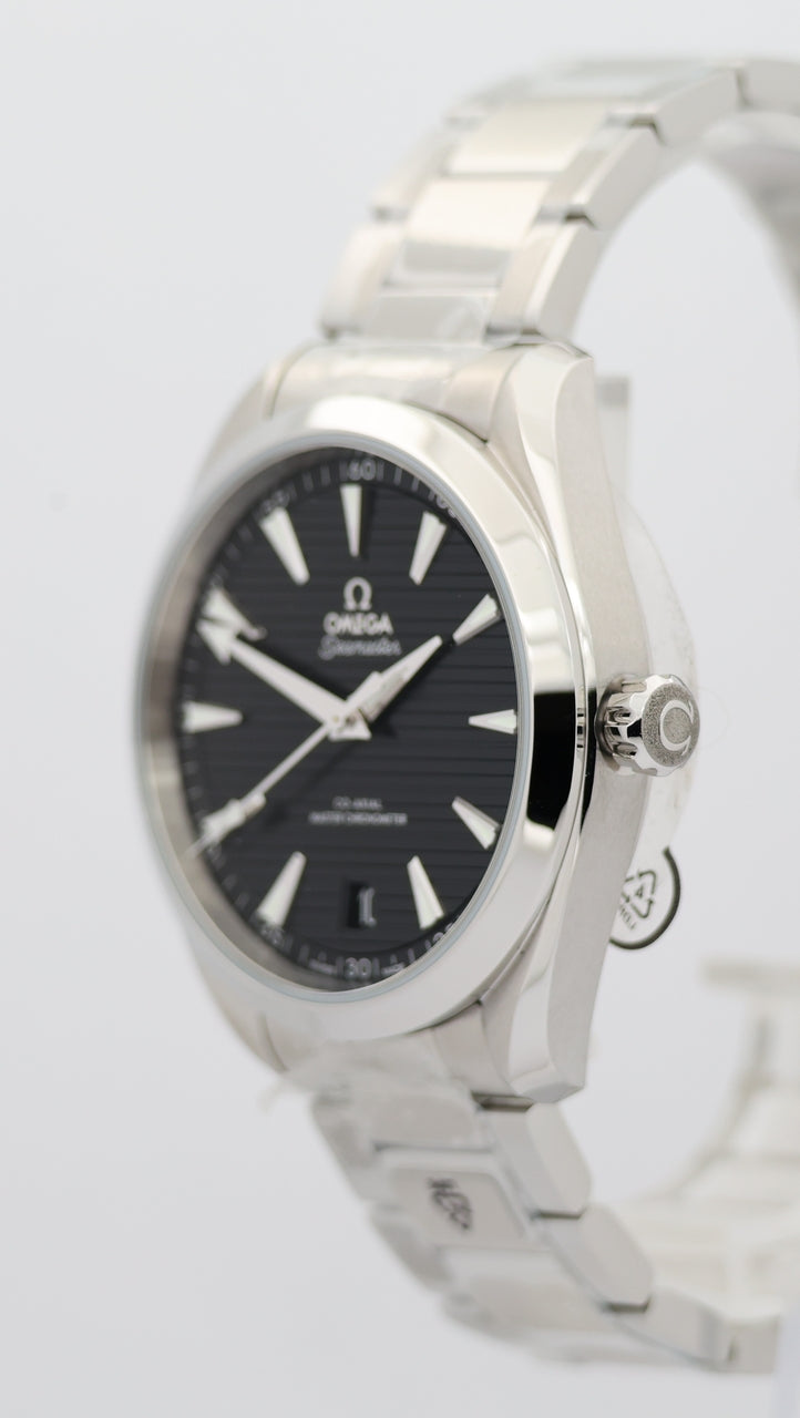 Omega Seamaster Aqua Terra 41mm schwarz Automatik NEU 2026 22010412101001 - Detailansicht 7