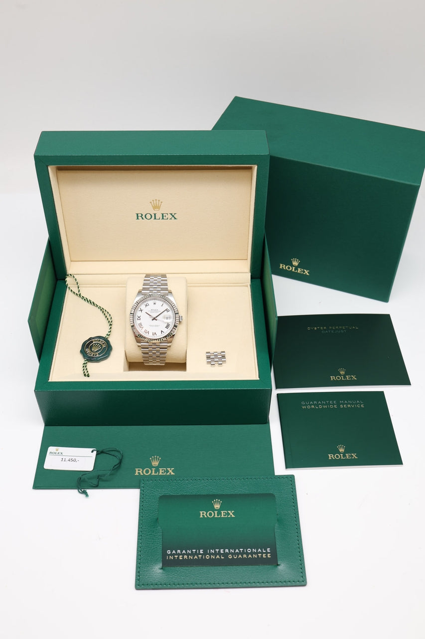 Rolex Datejust 41 Automatik 126334 - Papiere und oder Lieferumfang