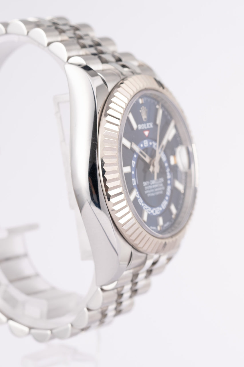 Rolex Sky-Dweller Automatik Herrenuhr Blau Ungetragen 326934 - Detailansicht 2