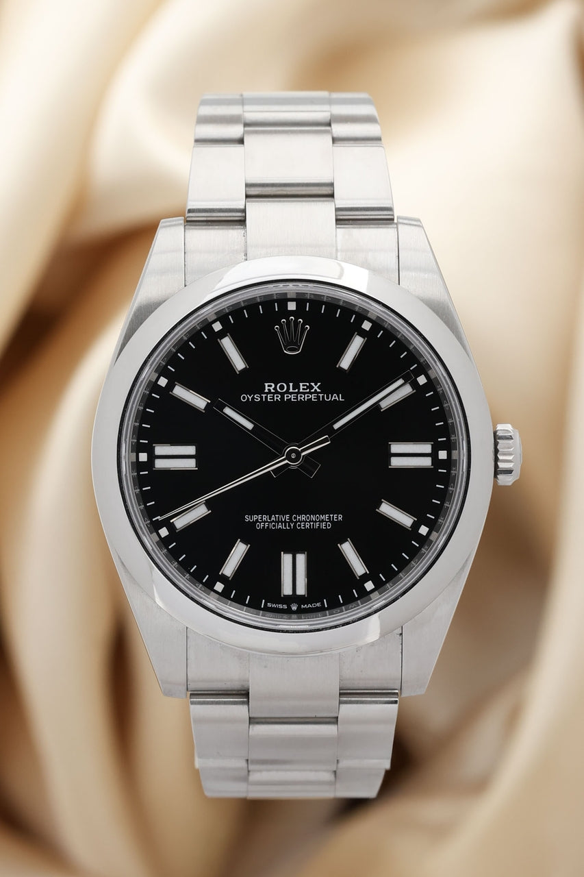 Rolex Oyster Perpetual 41mm ,,Schwarz" 124300 - Thumbnail