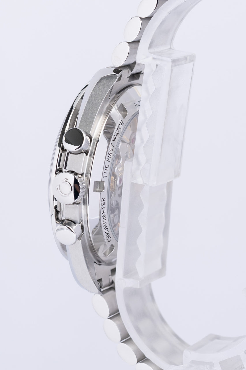 Omega Speedmaster Professional Moonwatch Handaufzug Reverse Panda NEU  31030425001004 - Detailansicht 4