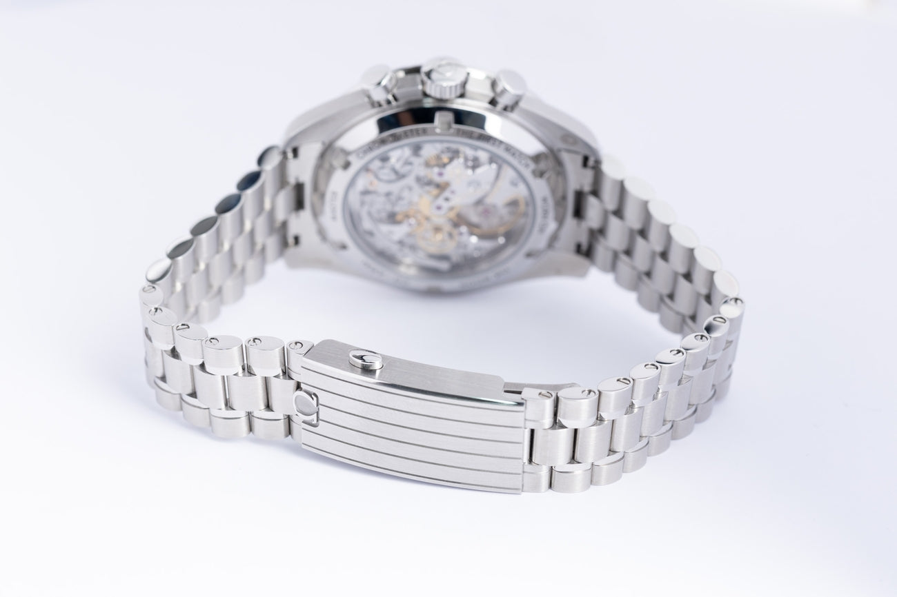 Omega Speedmaster Professional Moonwatch Handaufzug Reverse Panda NEU  31030425001004 - Detailansicht 7