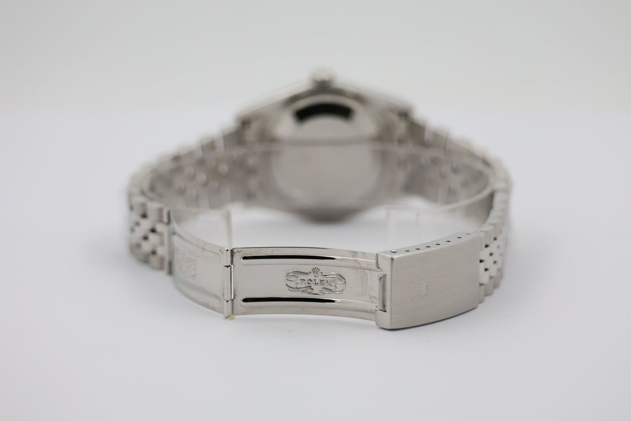 Rolex Datejust 36 Automatik Herrenuhr Stahl 16234 - Detail view 6